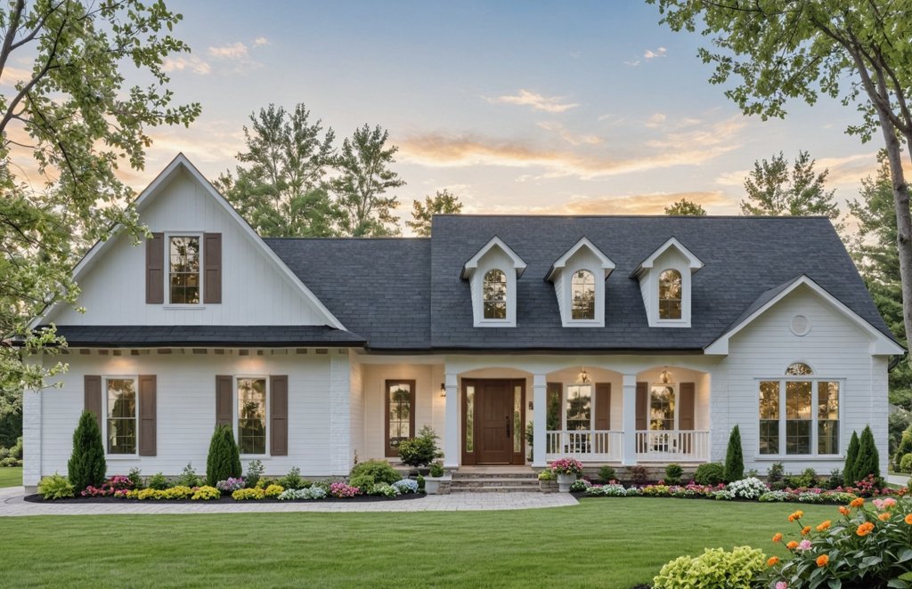 Exterior - Front Elevation 2 for Farmhouse House Plan #21-549 - 3 bed, 2.5 bath