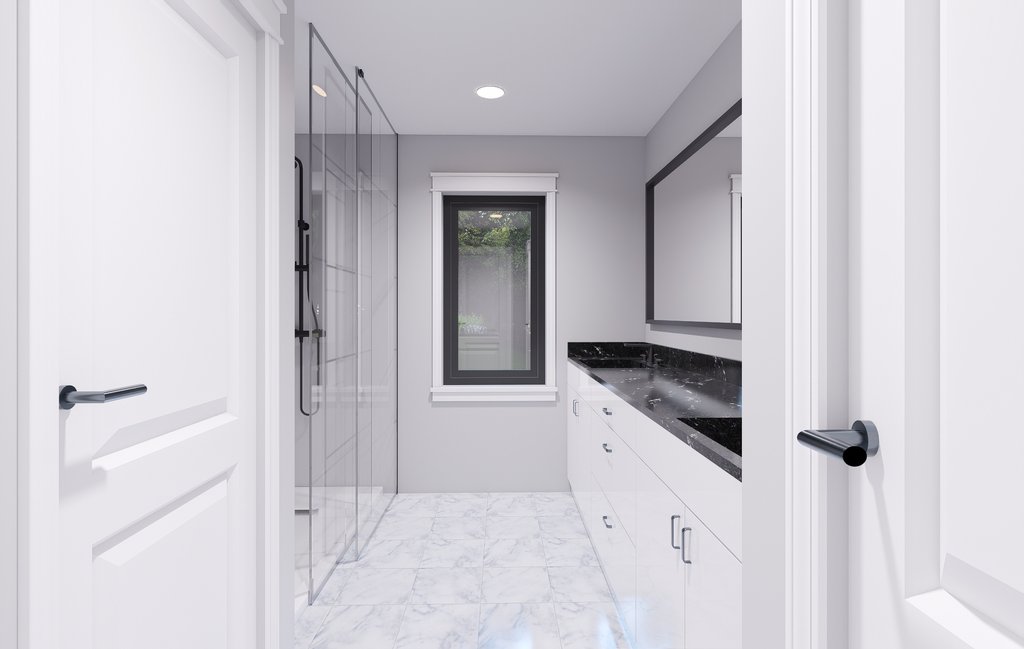 Interior - Bathroom for Country House Plan #932-1359 - 2 bed, 2 bath