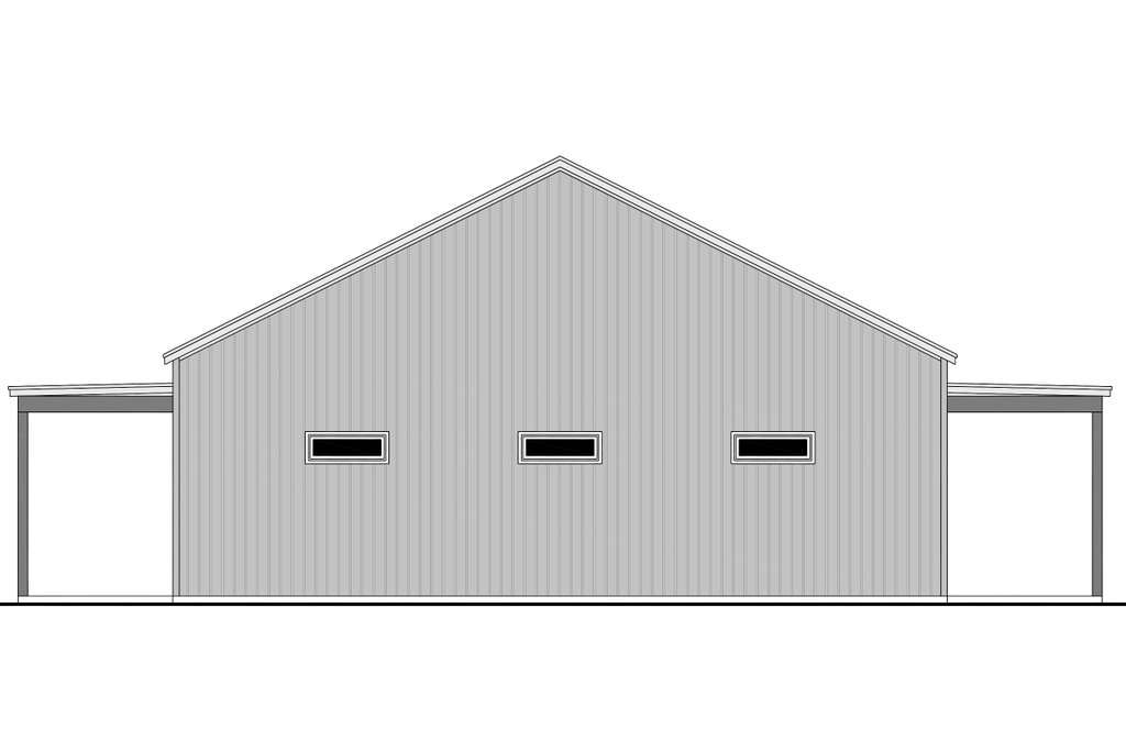 Exterior - Other Elevation for Barndominium House Plan #430-403 - 2 bed, 2 bath