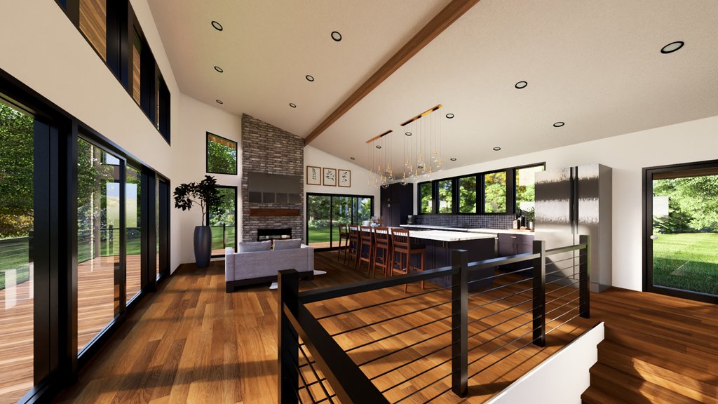Interior - Other for Modern House Plan #1064-298 - 2 bed, 2 bath