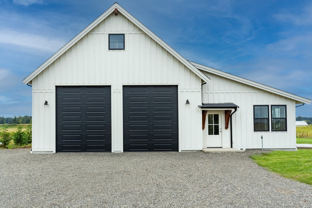 Exterior - Front Elevation for Barndominium House Plan #1070-120 - 1 bed, 1 bath