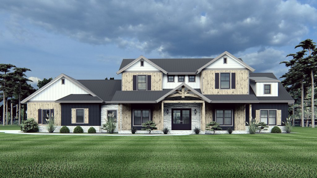 Photo 5 for Farmhouse House Plan #1109-15 - 5 bed, 3 bath