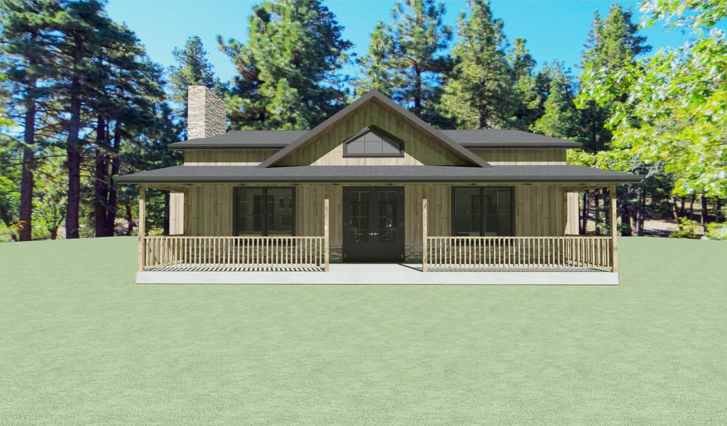 Photo 5 for Farmhouse House Plan #1109-14 - 2 bed, 3 bath