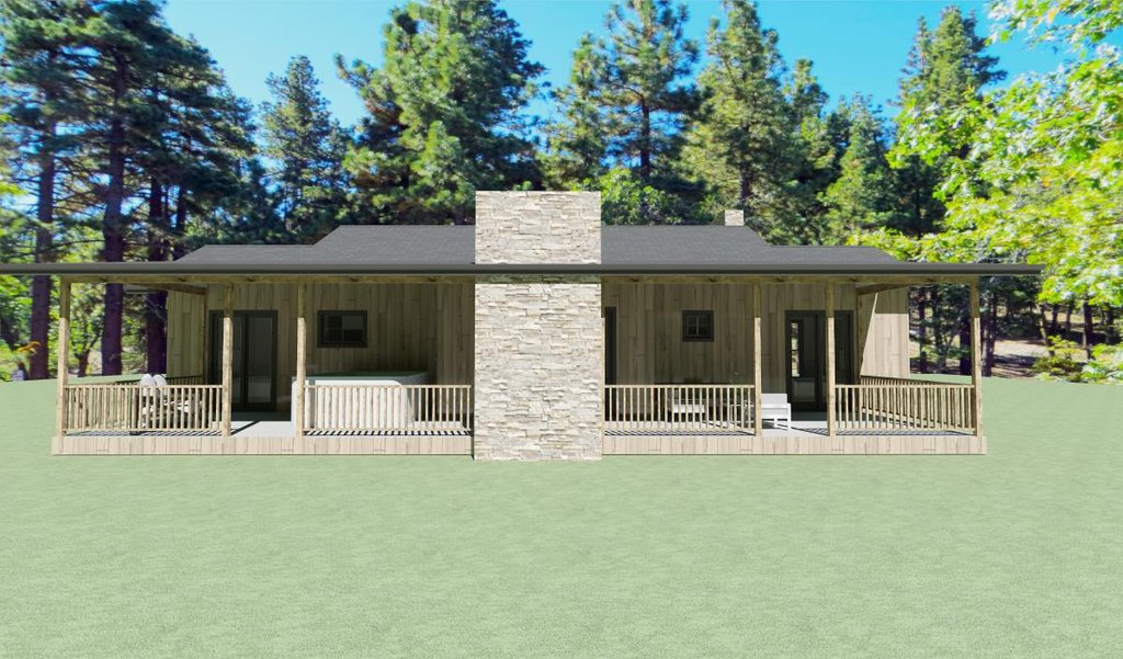 Photo 8 for Farmhouse House Plan #1109-14 - 2 bed, 3 bath