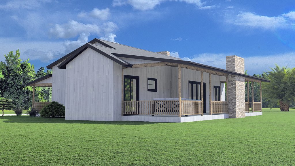 Photo 14 for Farmhouse House Plan #1109-14 - 2 bed, 3 bath