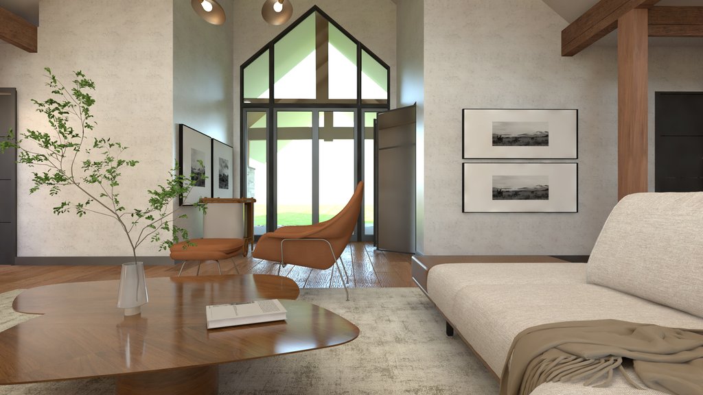 Interior - Entry 2 for Barndominium House Plan #1064-302 - 3 bed, 2.5 bath