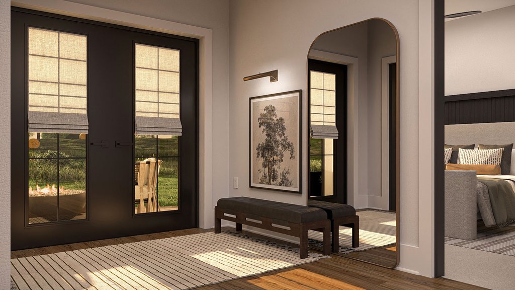 Interior - Entry 1 for Barndominium House Plan #455-508 - 2 bed, 2.5 bath