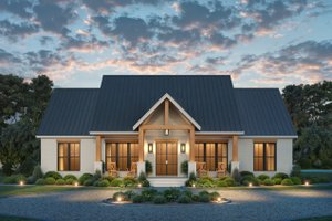 Exterior - Front Elevation for Farmhouse House Plan #430-395 - 3 bed, 2.5 bath