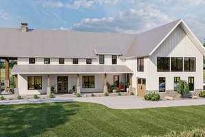 Exterior - Other Elevation for Barndominium House Plan #455-250 - 4 bed, 3.5 bath