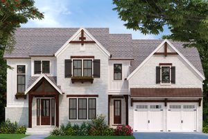 Exterior - Front Elevation for Traditional House Plan #927-1005 - 5 bed, 3 bath
