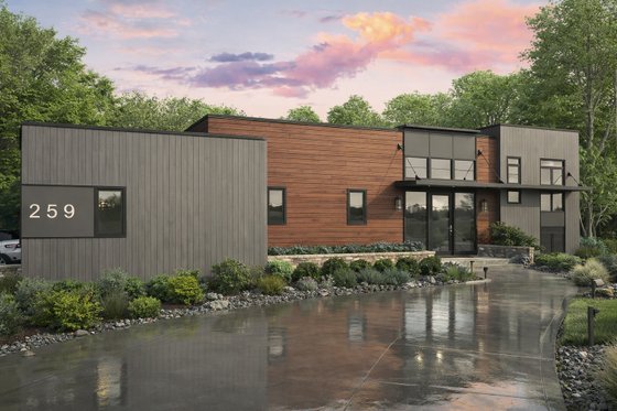 Contemporary Style Plan