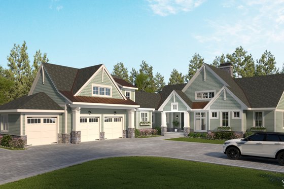 Traditional Luxury House Plan