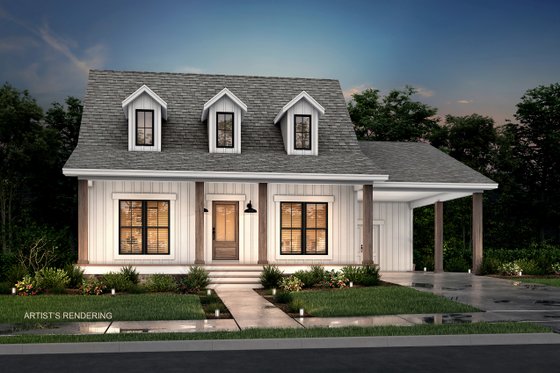 Small 2 Bed 2 Bath House Plan