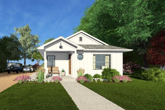 Two-Bedroom Cottage Plan