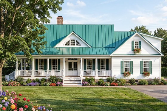 Country Wraparound Porch Plans