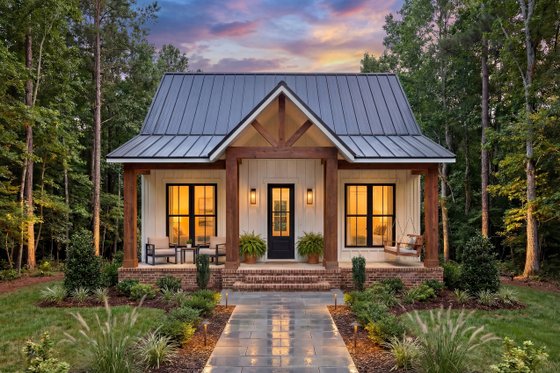 Tiny Farmhouse Plan