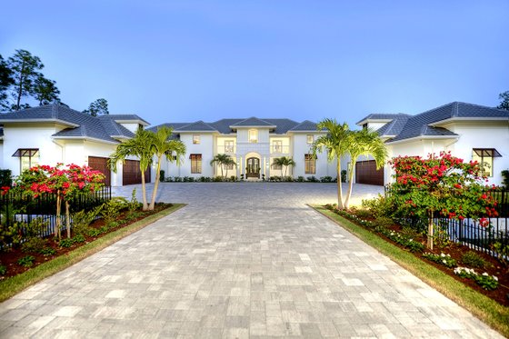 Exterior - Front Elevation for Contemporary House Plan #930-512 - 4 bed, 4.5 bath