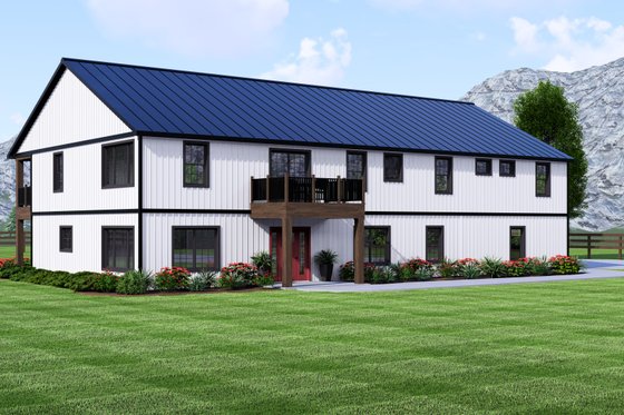 Barndominium Plan with Apartment