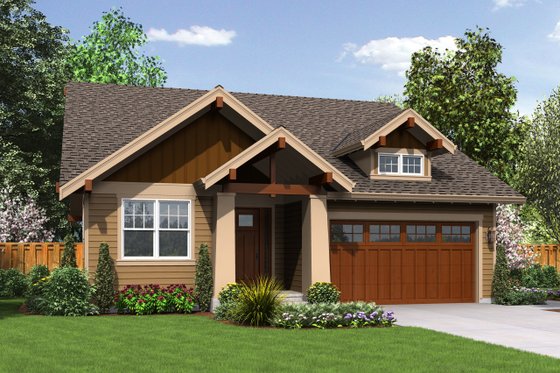 Bungalow Plans with Garage