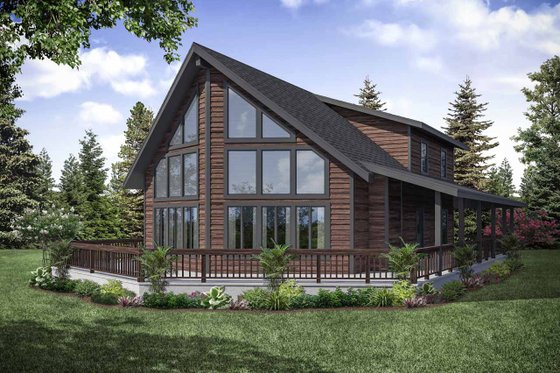 Rustic Wraparound Porch Plans