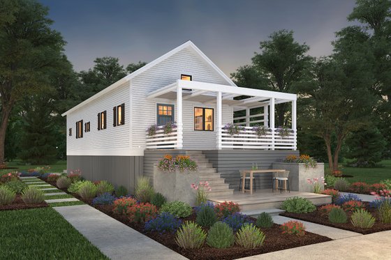 2 Bedroom Tiny Plans