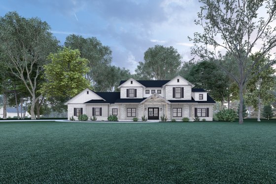 Photo 13 for Farmhouse House Plan #1109-15 - 5 bed, 3 bath