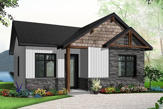 Tiny One-Story Plan