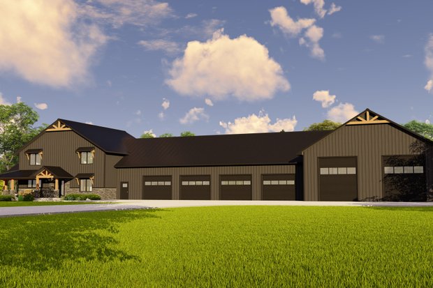 Large Barndominium Plans