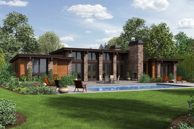 Modern with Basement