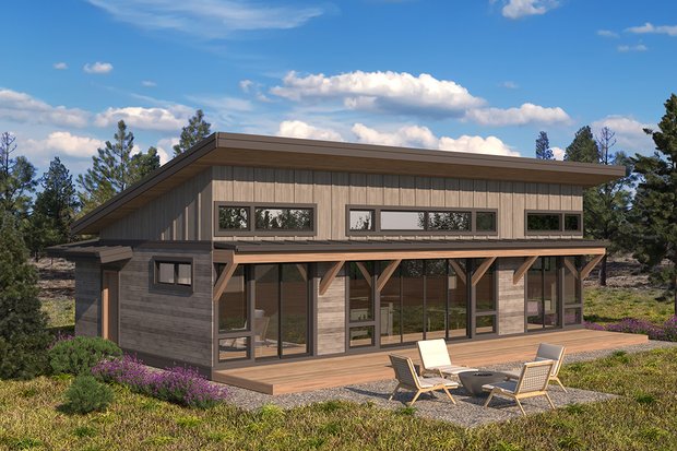 Modern 2 Bedroom 1,200 Sq. Ft.