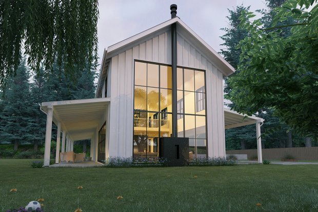 Farmhouse Plans without Garage