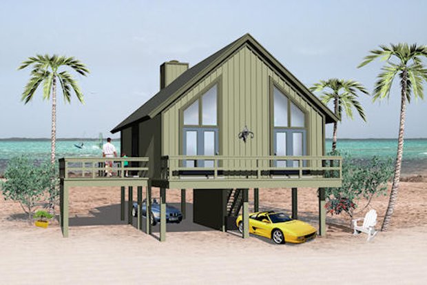 Beach Plans Under 1000 Sq. Ft.