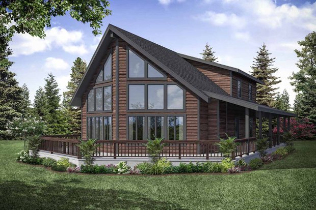 Rustic Wraparound Porch Plans