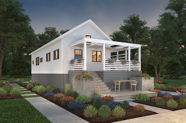 2 Bedroom Tiny Plans