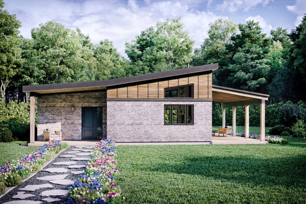 Façade Choices for House Plans