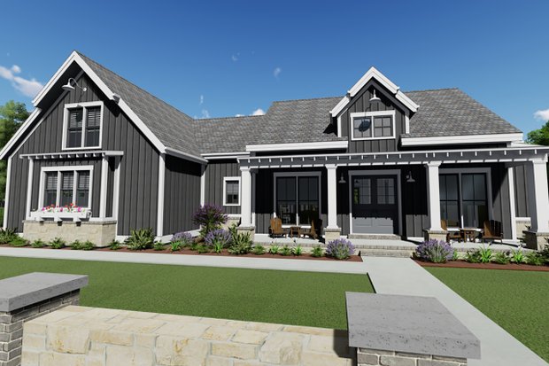 Farmhouse Bungalow Plans