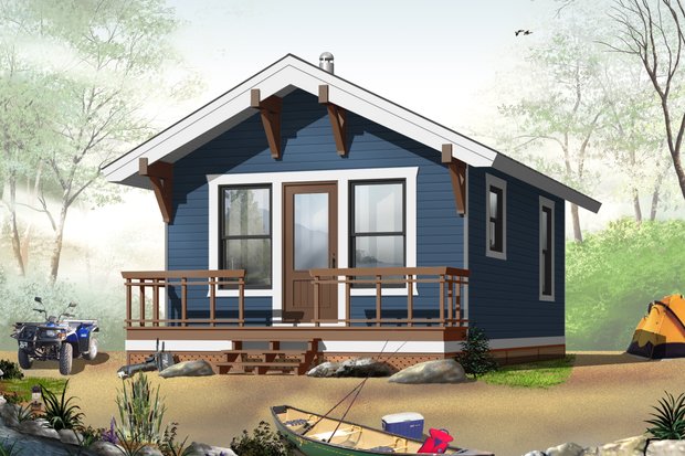 400 Sq. Ft. Tiny Plans