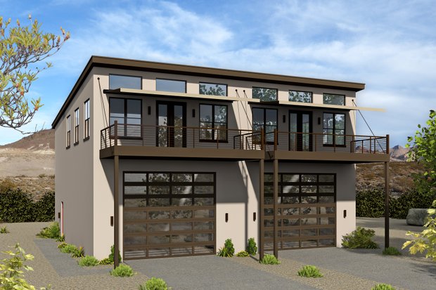 Duplex Plans with Garage