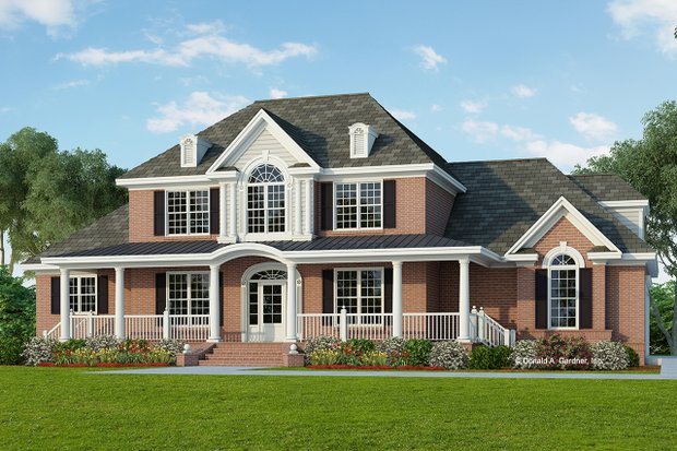 Colonial Farmhouse Plans