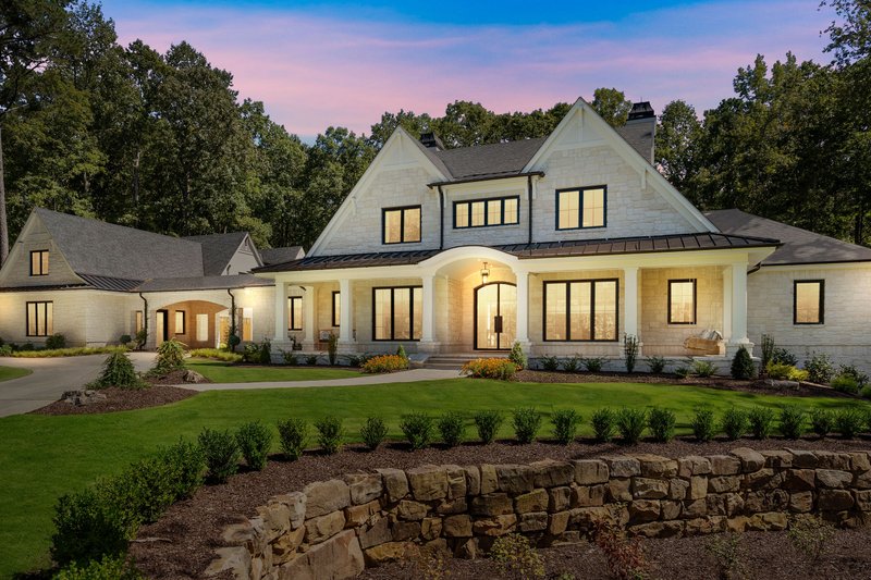 Exterior - Front Elevation 2 for Farmhouse House Plan #928-383 - 4 bed, 4.5 bath