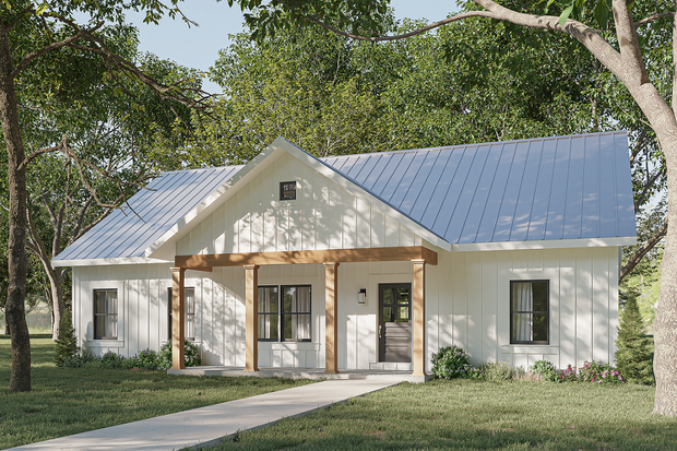 1 Story Farmhouse Plans