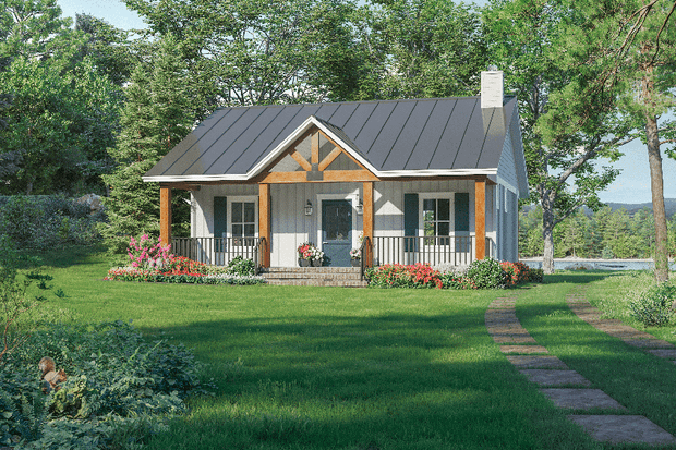 1 Bedroom Tiny Plans