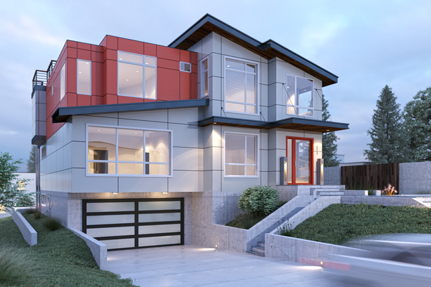 Contemporary / Modern Beach Plans